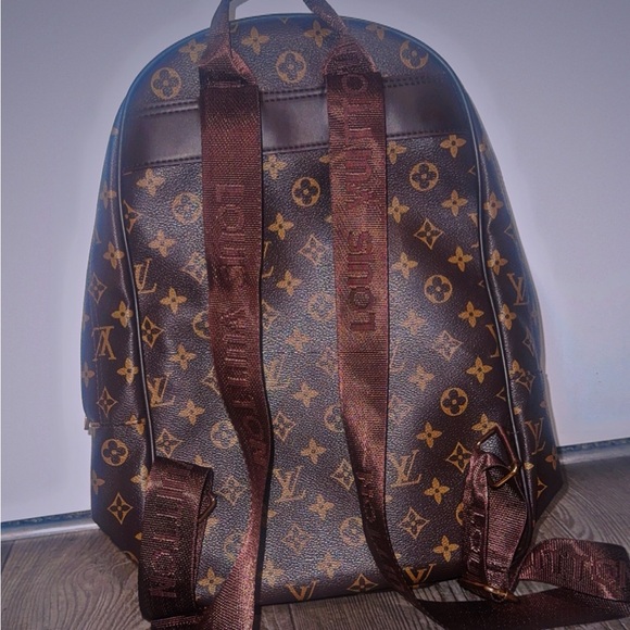 Louis Vuitton Dark Brown/Tan Monogram Backpack main image 5